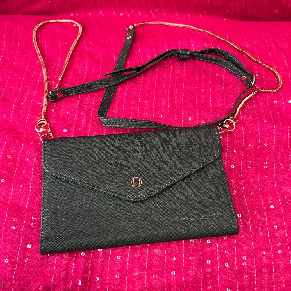 Elegant Black Crossbody Bag